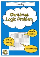 Vorschau - Arbeitsblätter - Christmas Logic Problem - Deckblatt