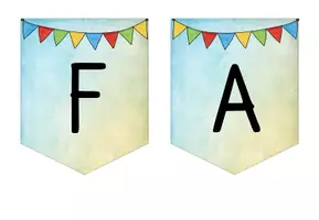 Vorschau - Poster - Wimpelkette Fasching - Seite 1