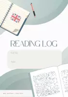 Vorschau - Arbeitsblätter - Reading Log for English Books - Seite 1