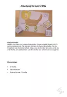 Vorschau - Mal- und Bastelvorlagen - Kunst Grundschule, Würfle dein Fantasietier, fertige Kunststunde - Seite 1
