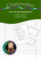 Vorschau - Arbeitsblätter - Fächerübergreifend: Ich und mein Smartphone - Deckblatt