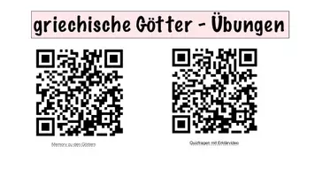 Vorschau - Interaktives Material - griechische Götter - LearningApps Übungen - Seite 1