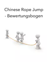 Vorschau - Arbeitsblätter - Bewertungsbogen Chinese Rope Jump 4 Sprungmuster - Deckblatt