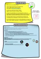 Vorschau - selbst erstellte Cliparts/Grafiken - Pommestüte - Vorlage zum Basteln - inkl. editierbarer Version zum Beschriften - Seite 1
