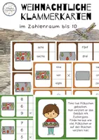 Vorschau - Spiele - Weihnachtliche Klammerkarten Plätzchen ZR 10 - Deckblatt