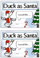 Vorschau - Arbeitsblätter - Christmas wishes with Duck as Santa - Klasse 2 | 3 Englisch - Seite 2