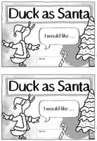 Vorschau - Arbeitsblätter - Christmas wishes with Duck as Santa - Klasse 2 | 3 Englisch - Seite 3