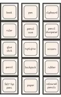 Vorschau - Spiele - School Supplies (Grundschule) - Pairs Game - Seite 3