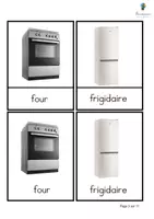 Aperçu - Cartes / Images - Cartes de nomenclature : la cuisine - Page 3