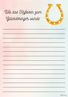 Vorschau - Arbeitsblätter - Glückssymbole - Erklärungen verfassen - Seite 3