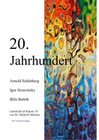 Vorschau - Stundenentwürfe - Deckblatt 20. Jahrhundert - Deckblatt
