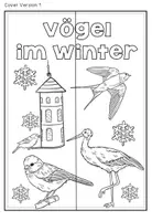 Vorschau - Arbeitsblätter - Lapbook Vögel im Winter - für den Abschluss der Reihe - Seite 3