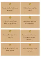 Vorschau - Aufgabenkarten - Gesprächskarten für den Unterricht - Kennenlernen - Schulstart - Seite 1