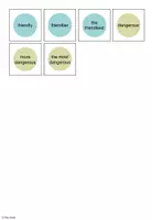 Vorschau - Stationenlernen - Comparison of adjectives - Paare zuordnen - Steigerung von Adjektiven - Seite 2
