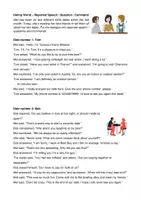 Vorschau - Arbeitsblätter - Reported Speech - Mixed - Dating - Seite 3