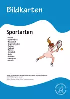 Vorschau - Bildkarten - Bildkarten Deutsch: Sportarten - Deckblatt