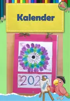 Vorschau - Mal- und Bastelvorlagen - Kunst Grundschule, Bastle einen Jahreskalender, Kalender - Deckblatt
