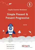 Vorschau - Arbeitsblätter - Simple Present & Present Progressive Worksheets - Deckblatt
