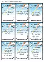 Vorschau - Stationenlernen - Conversation cards B1-C1: Talk about ... Past year and new year - Seite 3