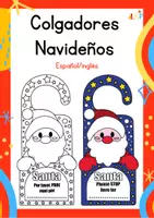 Vista previa - Manualidades / Dibujos para colorear - Colgadores Navideños - Portada