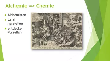 Vorschau - Präsentationen/Tafelbilder - Geschichte der Chemie (Präsentation und H5P) - Seite 2