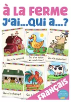 Vista previa - Juegos / Gamificación - á la ferme juego francés J'ai ... Qui a? - Portada