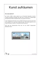 Vorschau - Unterrichtsreihen - Kunst aufräumen nach Urs Wehrli - Seite 1