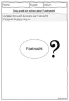Vorschau - Stundenentwürfe - Fasching / Karneval / Fastnacht ARBEITSHEFT inkl. Lösungen Grundschule - Seite 2