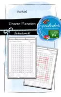 Vorschau - Arbeitsblätter - Unsere Planeten: Suchsel - Deckblatt