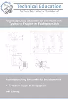 Vorschau - Arbeitsblätter - Elektroniker für Betriebstechnik: Typische Fragen im Fachgespräch - Deckblatt