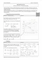 Vorschau - Arbeitsblätter - Ebenen in Parameterform aufstellen (aus 3 Punkten / aus Gerade und Punkt / aus schneidenden Geraden) - Seite 1