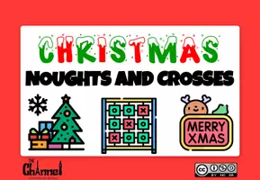 Vista previa - Juegos / Gamificación - CHRISTMAS VOCABULARY – Noughts and Crosses - página 1