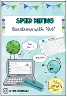Vorschau - Arbeitsblätter - Speed Dating: Questions with „Did" - Deckblatt