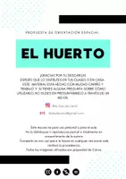 Vista previa - Tarjetas / Manipulativos - El huerto orientación espacial - página 1