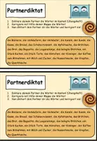 Vista previa - Tarjetas / Manipulativos - Dictado en pareja "In der Bäckerei" Tema Compras Alemán - página 2