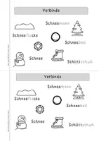 Vorschau - Arbeitsblätter - Lesemini 1 Winter - Seite 2
