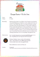 Vorschau - Spiele - Escape Game: Fit for Five - Englisch - Kl. 4 (Abschluss/Übergang) - Seite 1