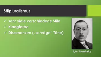 Vorschau - Poster - Musik in der Moderne (Präsentation, H5P, Plakat) - Seite 1