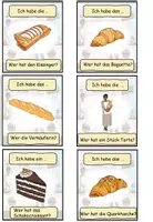 Vorschau - Spiele - Lesespiel "In der Bäckerei" Thema Einkaufen - DaZ / DaF / Deutsch - Seite 2