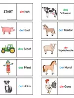 Vorschau - Spiele - DaZ Domino Bauernhof Artikel farbig - Seite 1