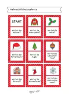 Vorschau - Spiele - Weihnachtliche Lesekette für die 1. bis 3. Klasse (Ich habe...! Wer hat...?) - Seite 2
