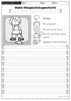 Vorschau - Arbeitsblätter - Missgeschicksgeschichten - Schreibanlass - Seite 2