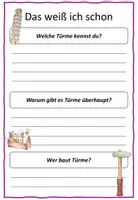 Vorschau - Arbeitsblätter - Türme bauen Forscherheft - Seite 2