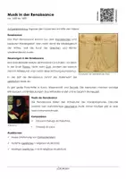 Vorschau - Arbeitsblätter - Arbeitsblatt "Musik der Renaissance" mit Erklärvideo, Lösungen und Onlineübungen - Seite 3