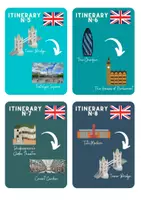 Aperçu - Jeux - London Itinerary Cards - Guide Me - Page 1