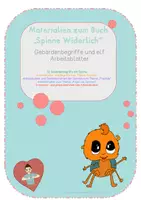Vorschau - Arbeitsblätter - Spinne Widerlich - Gebärdensprache - Deckblatt