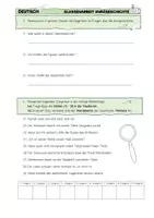 Vorschau - Klassenarbeiten - Klassenarbeit mit Lösung zur Kurzgeschichte Spaghetti für zwei (G-Kurs/Hauptschule) - Seite 3