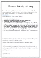 Vorschau - Bildkarten - Erstes Schreiben - Übungskarten - Seite 1