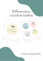 Vorschau - Anderer Materialtyp - Affirmationskreise mit Schildi der Schildkröte - Deckblatt