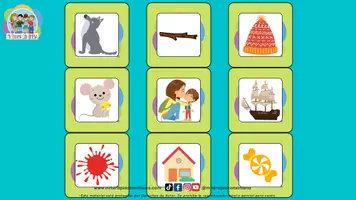 Vista previa - Manualidades / Dibujos para colorear - Lotería bisílabas - página 3